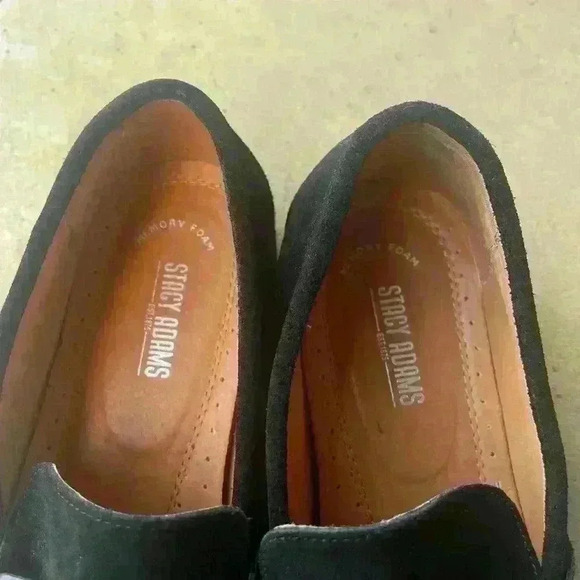 Stacey Adams Mens BLACK Loafers & Slip Ons. Size 11.5 M in box. - Picture 9 of 16
